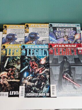 Star Wars Legacy (Dark Horse Comics, 2006) Lot of 6 #17, 32-33, 37-38 (2) Vol 1